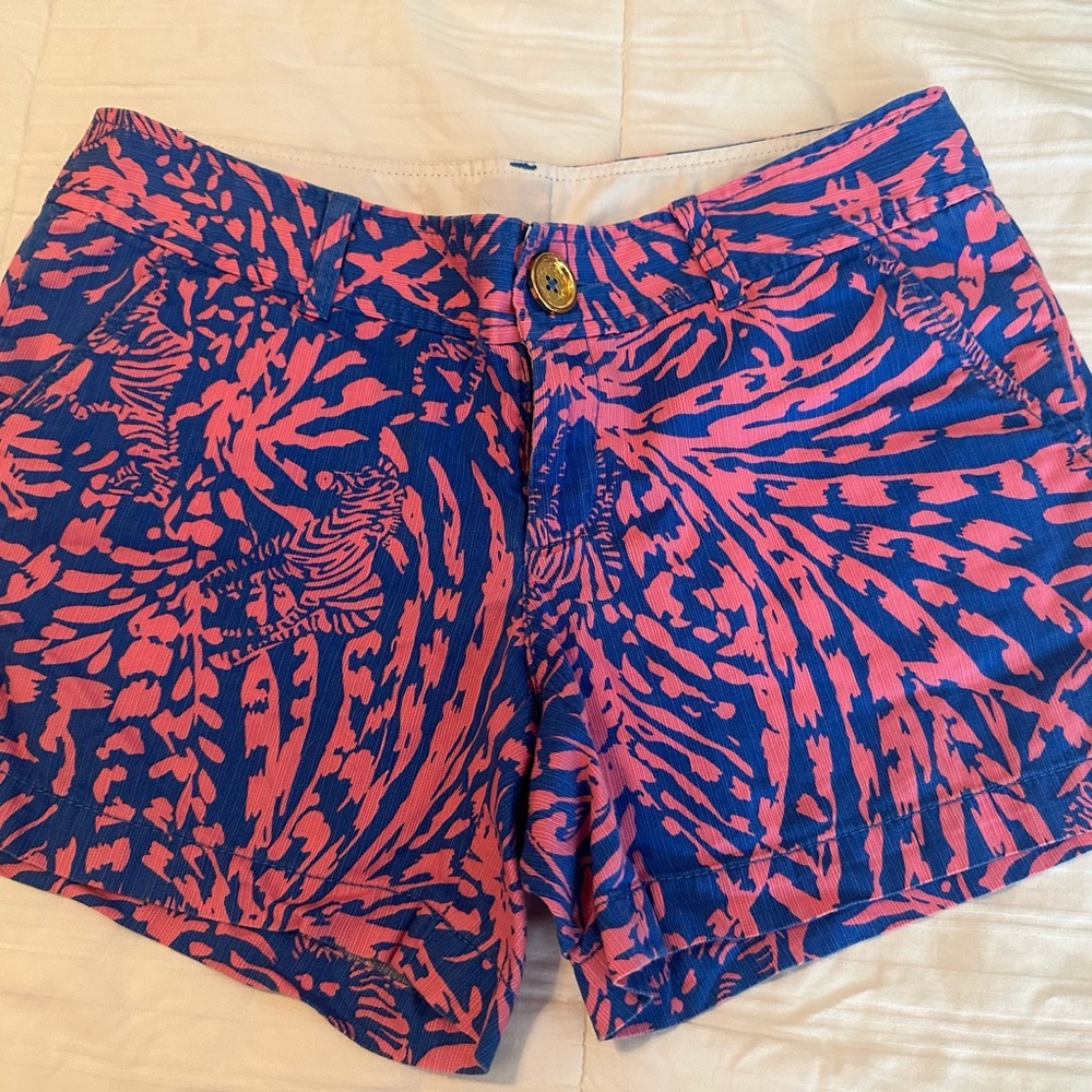 Lilly Pulitzer Zebra print shorts